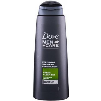 Dove šampón 2v1 Men Care Fresh Clean Fortifying Shampoo+Conditioner 400 ml