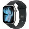 Apple Watch Series 11 GPS + Cellular 46mm Space Grey hliníkové puzdro | Black Sport Band - M/L