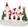 Dekorácia MagicHome Vianoce, Santa JOY, 11x24.5x19.5 cm