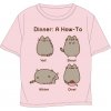 Pusheen - licence Dievčenské tričko - Pusheen 5202055, svetlo ružová Farba: Ružová, Veľkosť: 146-152