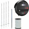 VNT electronics s.r.o. Set elektrického ohradníku pro ovce, kozy, skot, ochrana před zvěří - DUO zdroj - lanko 400 m