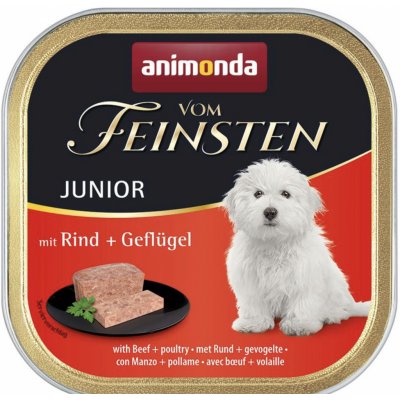 Animonda Vom Feinsten Junior hovädzie & hydina 150 g