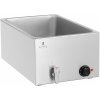Royal Catering Bain Marie - 600 W - GN 1/1 - bez nádoby - vypúšťací kohútik RCBM GN1/1
