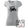 Dámske tričko s moto motívom 189 Jawa mafia (Moto tričko)