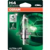 Osram Ultra Life H4 P43t 12V 60/55W