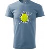 Tenisová loptička v triku - Klasické pánske tričko vyššej gramáže - 2XL ( Denim )