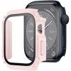 AppleKing odolné Armor puzdro s tvrdeným sklom pre Apple Watch 41 mm - ružové - možnosť vrátiť tovar ZADARMO do 30tich dní