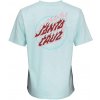 SANTA CRUZ tričko Absent Flame Dot T-Shirt Sea Blue SEA BLUE2434 vel. 8