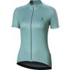 Dámsky cyklistický dres s krátkym rukávom BBB BBW-411 DONNA zeleno modrá XL