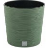 Prosperplast kvetináč Furu Round Zemitě zelená 25 cm