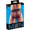 Svenjoyment - otvorený jock slip (čierny) - L