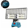 100W LAMPA PRE MAKITA 18V halogénová PRACOVNÁ LAMPA BATERKA +2X USB 8 PALCOV