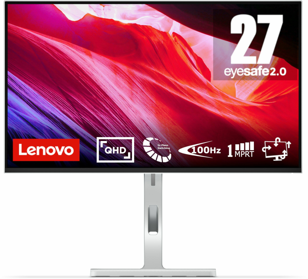 Lenovo L27q-4A monitor ponúka jasný a ostrý obraz pre prácu aj zábavu s výborným pomerom ceny a kvality.