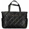Štýlová Dámska Kabelka VALENTINO BAGS 30.0X20.0X14.0cm Čierna Farba: čierna, Veľkosť: 30.0X20.0X14.0