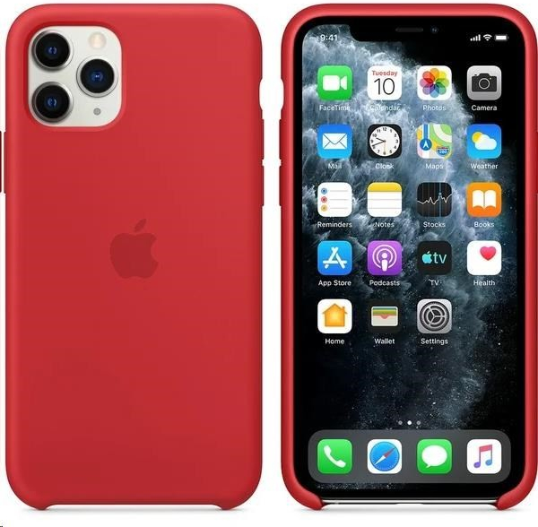 Apple Silikonové iPhone 11 Pro Red MWYH2ZM/A