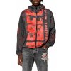 Diesel bunda J-WARRETT-LOGO-LOGO JACKET BLACK