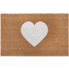 Hanse Home Collection Mix Mats 105682 Cocos Biela 45x75 cm