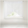 Záclona dekoračná v bielej farbe biela Šírka 400 cm | Dĺžka 145 cm