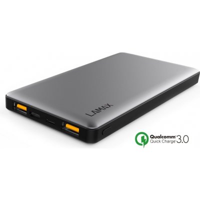 LAMAX 10000 mAh Quick Charge powerbanka