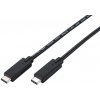C-TECH CB-USB32-10B USB 3.2, Type-C (CM/CM), PD 100W, 20Gbps, 1m, černý