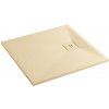 Erga Hyper, SMC sprchová vanička 100x70x2,6 cm + sifón, béžová matná, ERG-V06-SMC-7010S-BG
