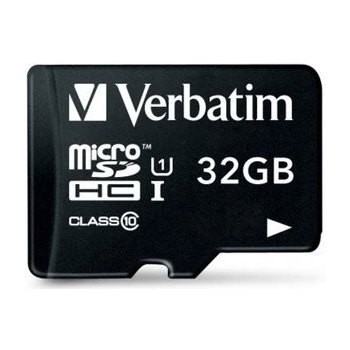 Verbatim microSDHC 32GB class 10 + adapter 44083