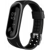 Xiaomi Mi Band 3/4 náhradný náramok - Textúrovaný Farba: Šedá, Variant: Štruktúra MBSCZ-TXT006