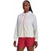 Dámská bunda Under Armour Woven FZ Jacket W 1369889-100 - white S