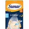 Sunar mliečna kaša s 8 cereáliami na dobrú noc piškótová 210 g
