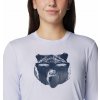 Columbia Hidden Haven LS Tee Dámske Tričko Farba: Snowdrift, Bearly Shades, Veľkosť: XL 1960003581