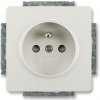 ABB, s.r.o. Swing - 5518G-A02359 S1 - Zásuvka jednonásobná, clonky - šedá