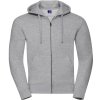 Russell mikina s kapucí 266M Authentic na zip pánská COT10266M34613 light oxfor