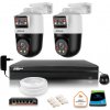 DAHUA zostavy Sada 2MP+2MP kamier Dahua IP s 1TB HDD