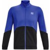 Pánska funkčná mikina cez hlavu Under Armour TRICOT FASHION JACKET modrá 1373791-400 - XXL