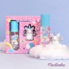 Martinelia Darčeková sada Little unicorn Marshmallow, telový sprej + balzam na pery