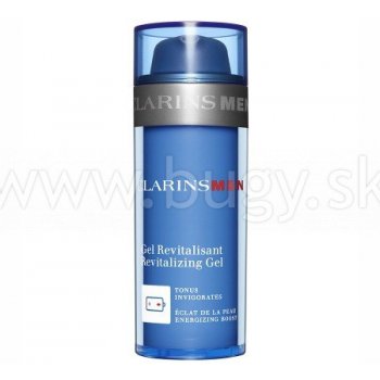 Clarins Paris Men Revitalizing Gel revitalizačný gel pre unavenú a mdlú pleť pre povzbudenie 50 ml