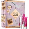 Makeup Revolution London Peptide Power Lash & Lip Duo sérum na riasy a obočie Peptide Strength Lash & Brow Serum 3 ml + balzam na pery Peptide Pout Lip Treatment 15 ml