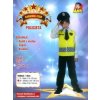 MaDe Kostým na karneval - policajt, 120 - 130 cm