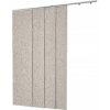 VEVOR Panelové záclony Hnedé 4 panely 116-218 cm Polyesterová tkanina