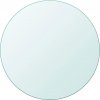 vidaXL Stolová doska z tvrdeného skla, okrúhla, 700 mm