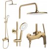 REA REA - Sprchový set AVALON GOLD BRUSH REA-P2400