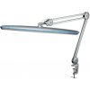 Strieborná stolná pracovná lampa IB-9503 s reguláciou jasu 117LED