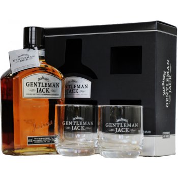 Jack Daniel's Gentleman jack 40% 0,7 l (darčekové balenie 2 poháre)