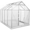 Skleník 250x190 silver