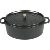 Staub Hrniec oválny 33 cm 6,7 l čierny