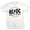 AC/DC tričko Back in Black Biela L
