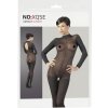 Mandy Mystery lingerie Čierny Catsuit