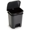 Plastic Forte SMART Kôš na odpad 7,5 l ČIERNY s vložkou a pedálom