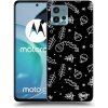 Picasee silikónový čierny obal pre Motorola Moto G72 - Mistletoe