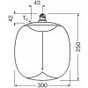 OSRAM LED Vintage Big Oval E27 12W 818 Žiarovka jantárová stmavená - 4058075836266